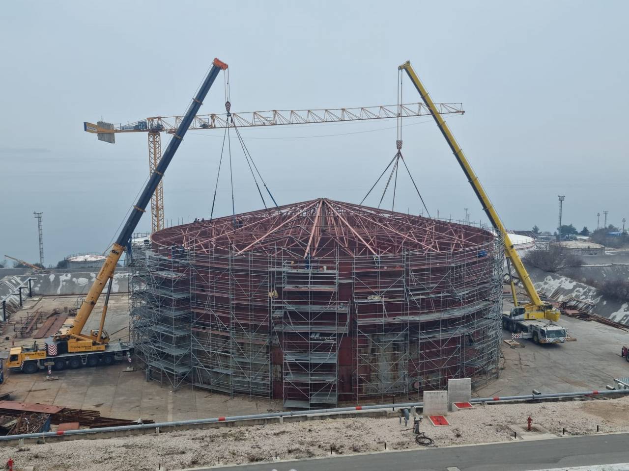 Rekonstrukcija spremnika za naftu